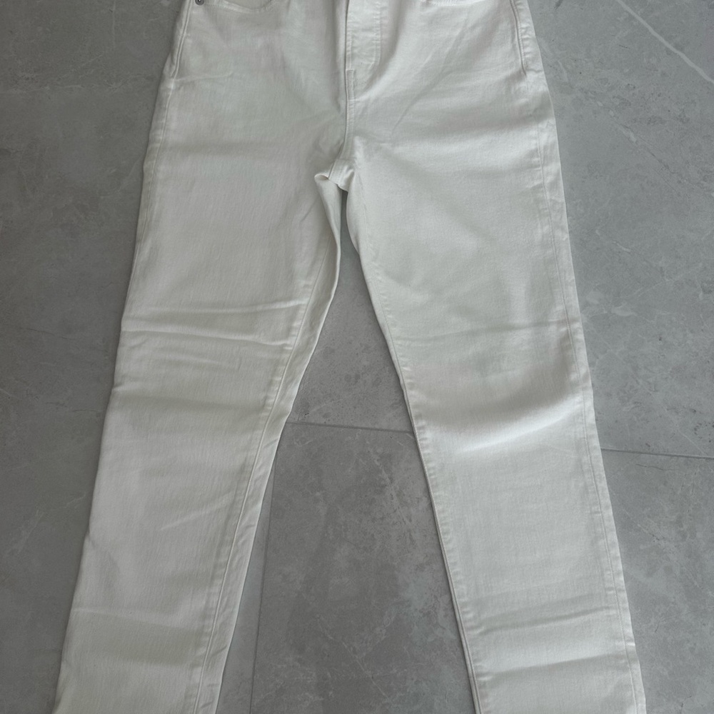 Madewell High Rise Cream Jeans Classic Style